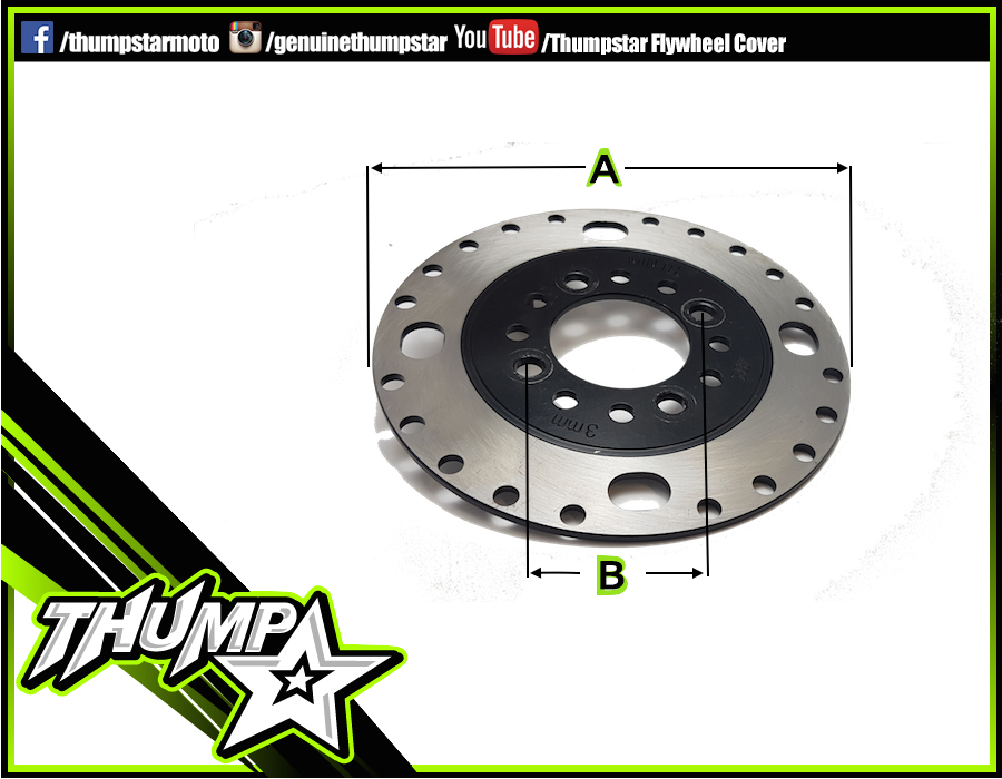 5049 | Rear Brake Disc | ATV125