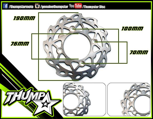 7069 | Brake Disc | Wavy 190mm