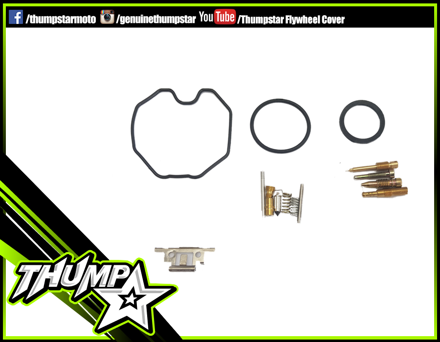 7216 | Carb | Repair Kit | PZ30 | Needle and Seals